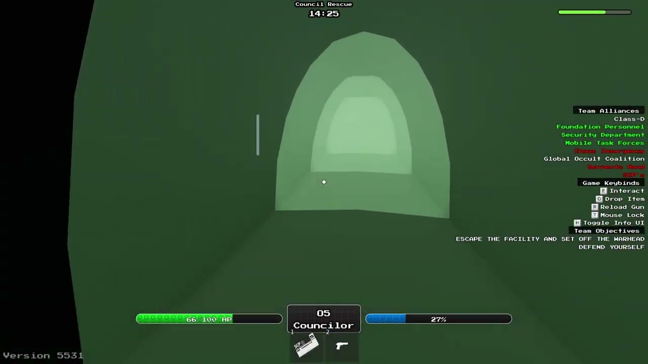 The best tier one big brain juke (SCP retro breach)