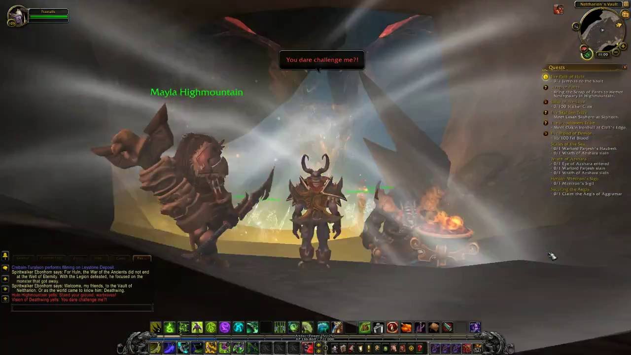 World of Warcraft The Path of Huln Legion Quest Guide