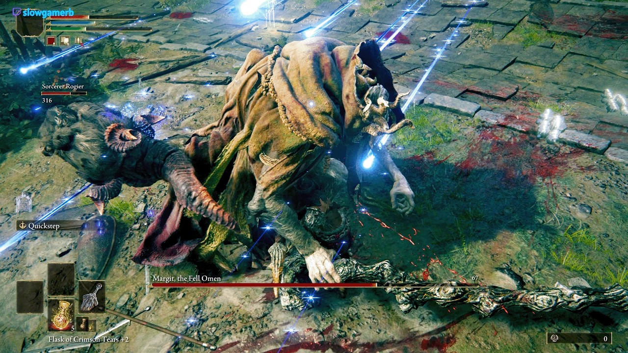 Margit the Fell Omen Vs Cinquedea Dagger | Elden Ring