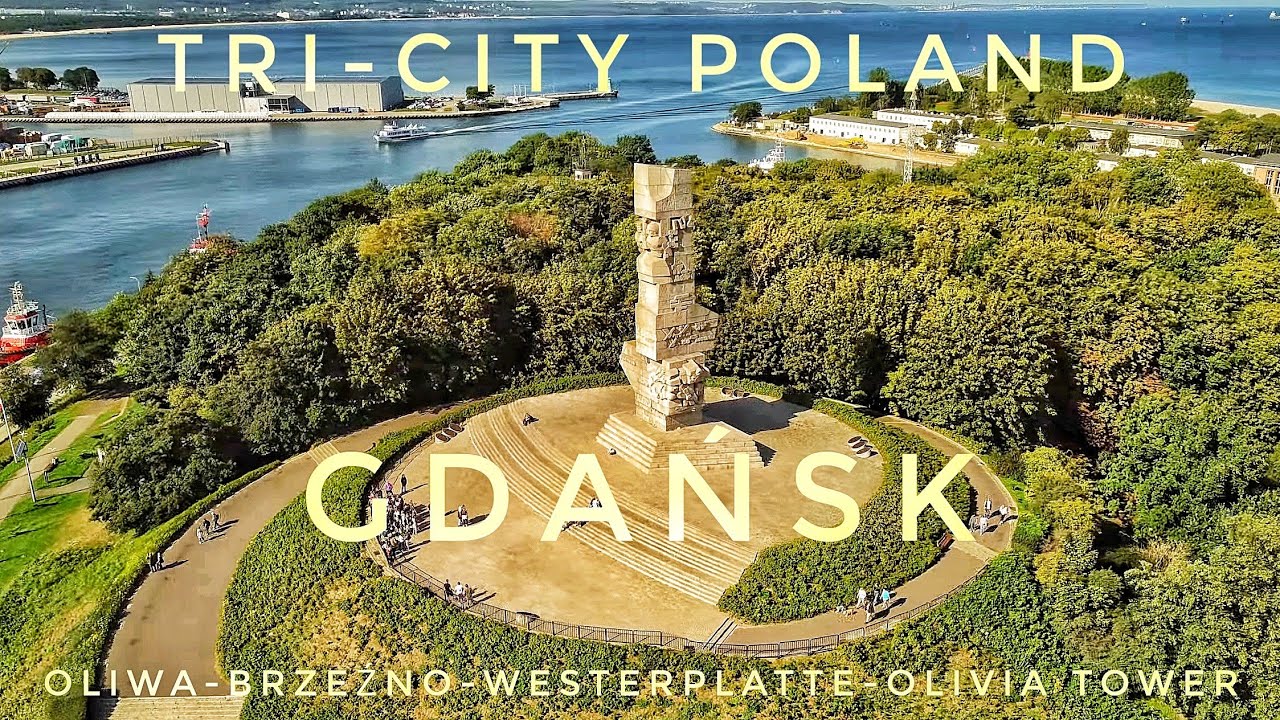 Tri-City Poland. Gdańsk Oliwa -Brzeźno-Westerplatte-Olivia Tower