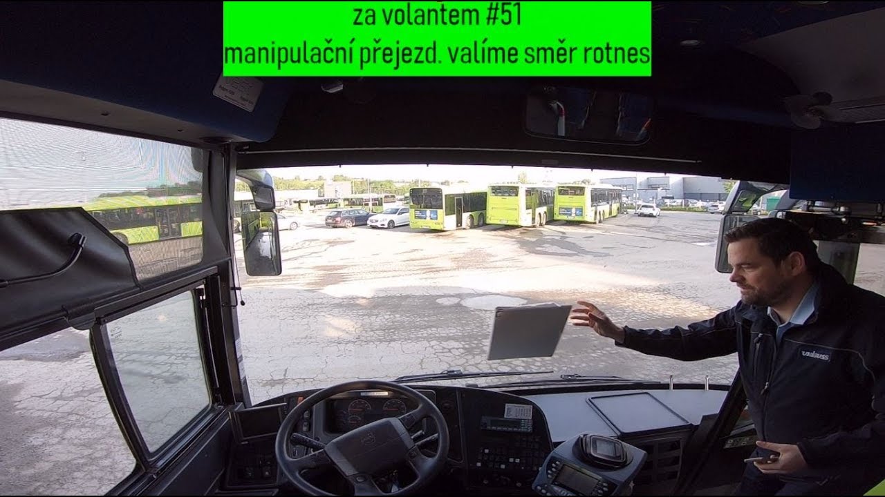 Za volantem #51 - Manipulační přejezd. Valíme směr Rotnes