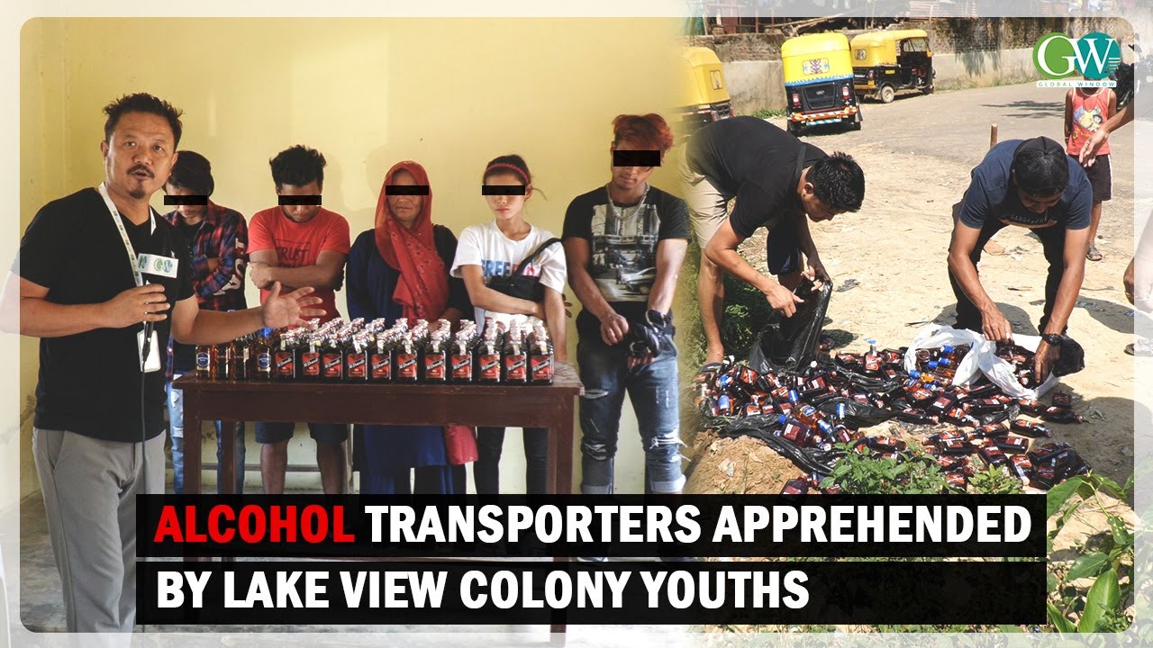 ALCOHOL TRANSPORTERS APPREHENDED BY LAKE VIEW COLONY YOUTHS