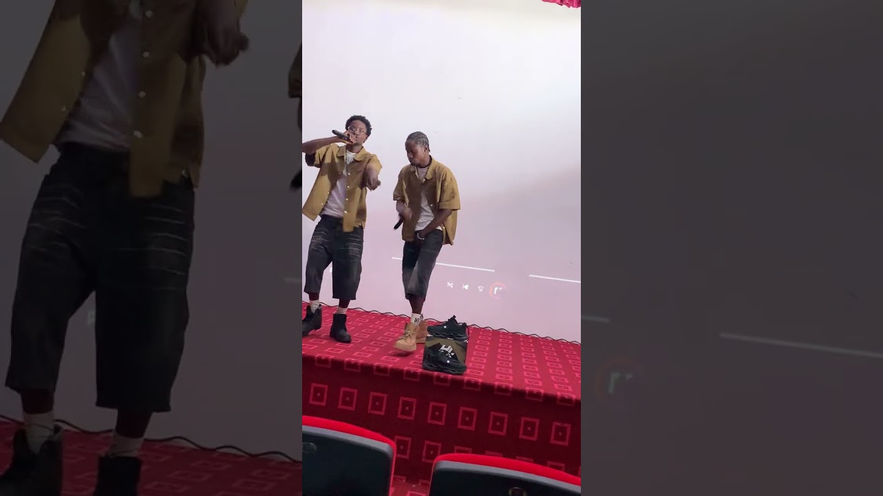 Pbroz stage performance @ launging of yokiis sneakers brand...
