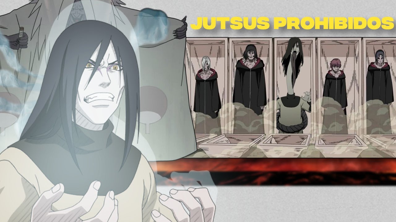Explicación: Jutsus Prohibidos de Orochimaru el Inmortal - Naruto