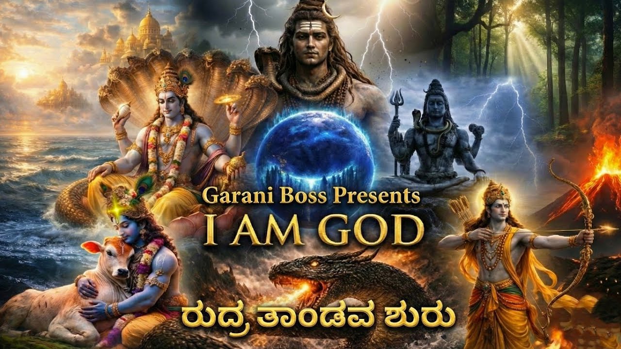 ಹರ ಹರ ಮಹಾದೇವ - ಶಂಭೋ ಶಂಕರ | I Am God Crazy | ರುದ್ರ ತಾಂಡವ Official Video | Garani Boss