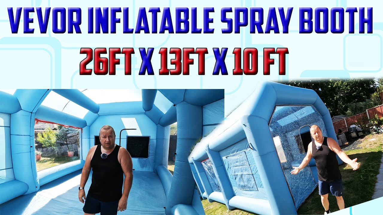 My New Inflatable Spray Booth - Is It Any good?
