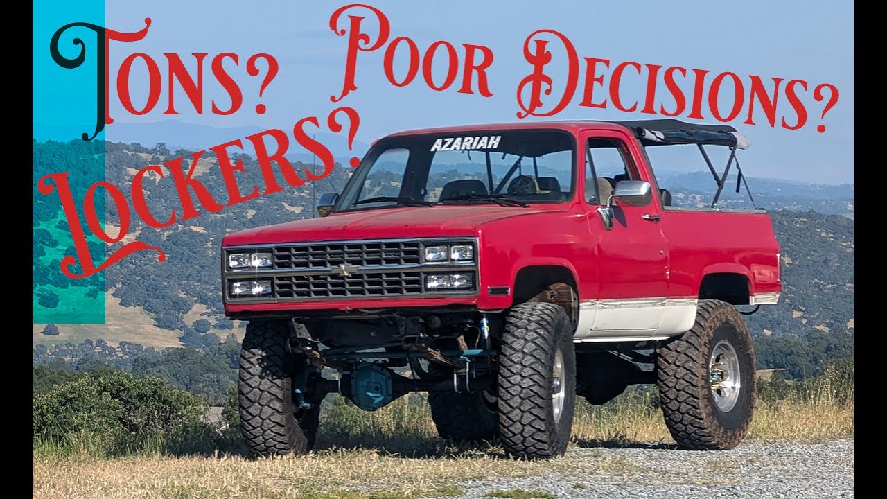 Just K5 / K30 Blazer on built tons & 40s...The Story of Merle Hazzard begins