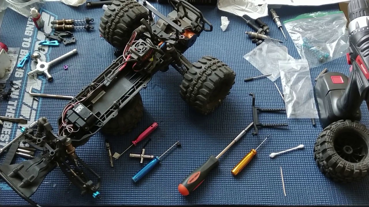 ECX 2WD Ruckus Torment Aluminum Shock Upgrade With Traxxas Rod Ends - Also Applies to Circuit Boost