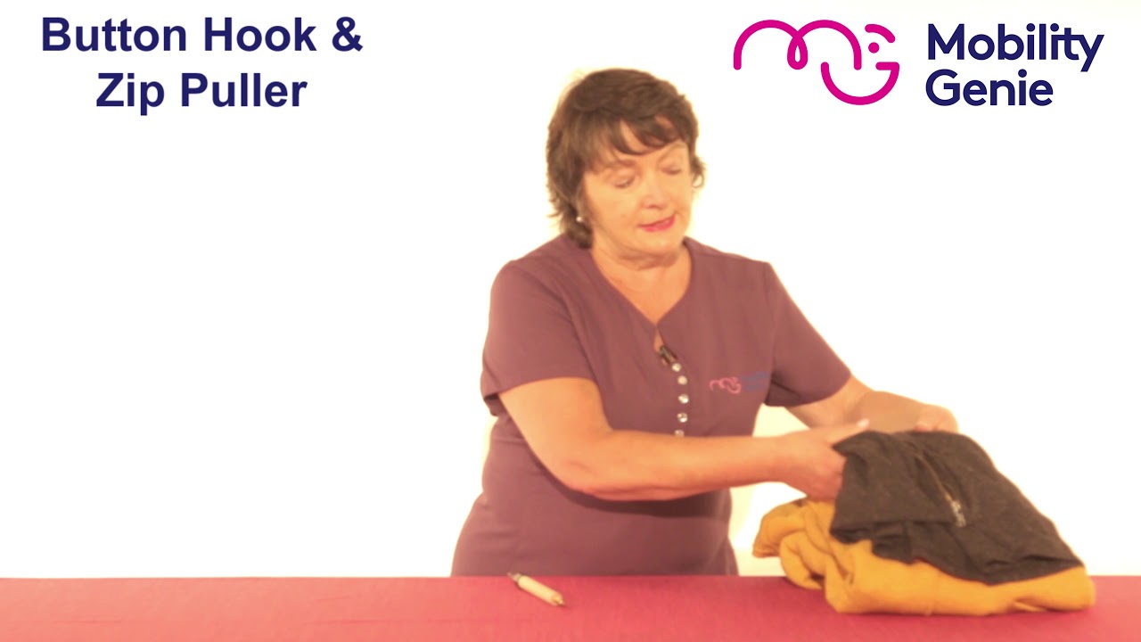 Button Hook & Zip Puller | Mobility Genie