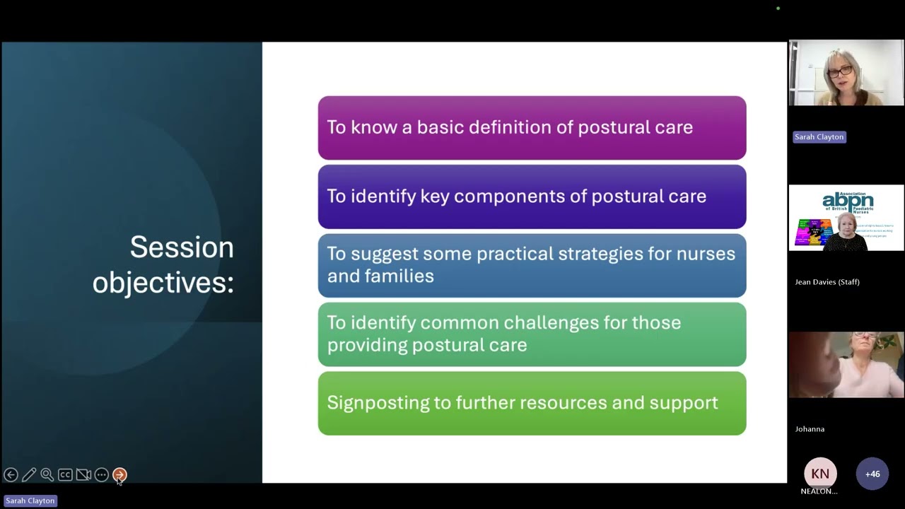 ABPN webinar Supporting Children with Complex Disabilities: