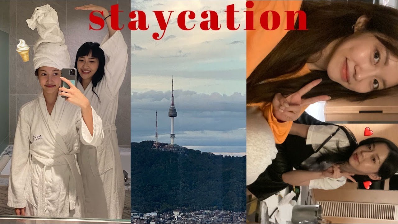 Staycation with my Lovlies!❤️ 친구들 호캉스 DAY!😍