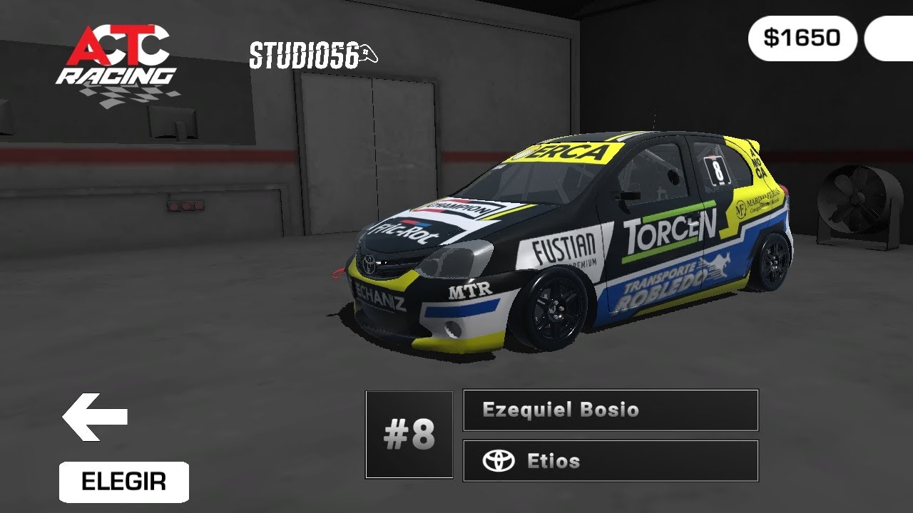 ACTCRacing turismo pista c3 en buenos aires variante 8