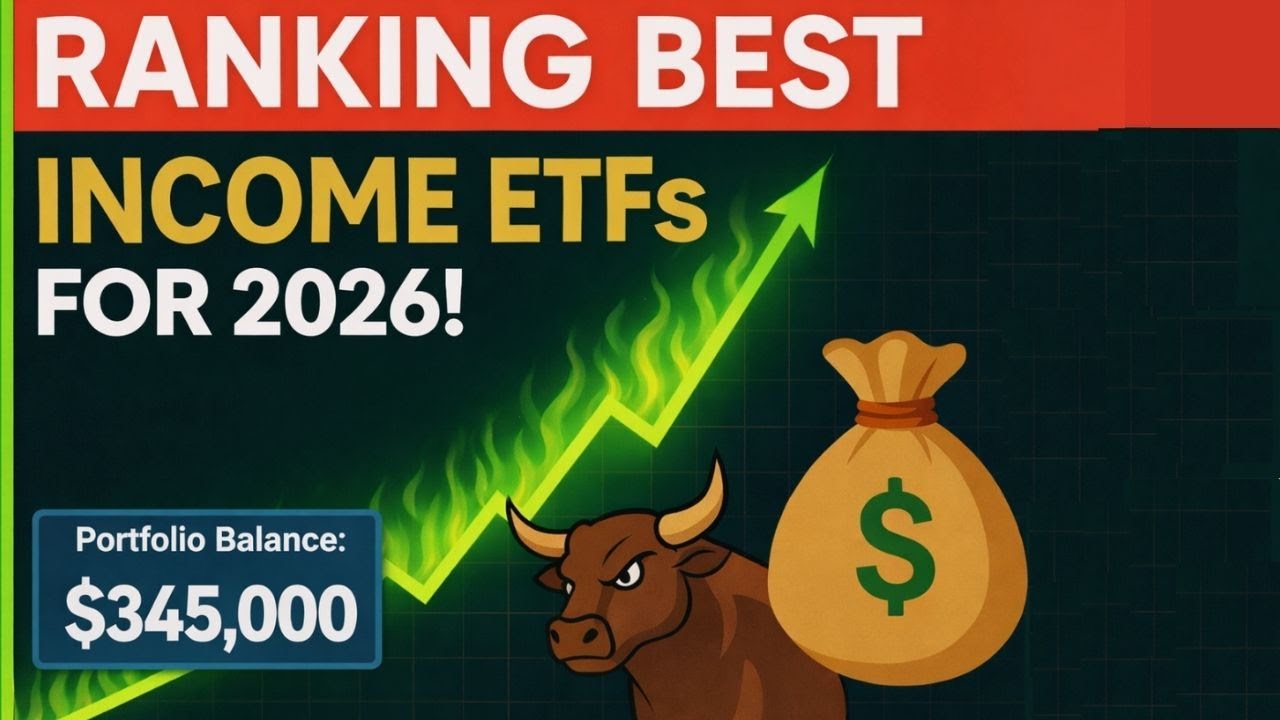 Ranking the BEST Income ETFs to Live Off Dividends for 2026!