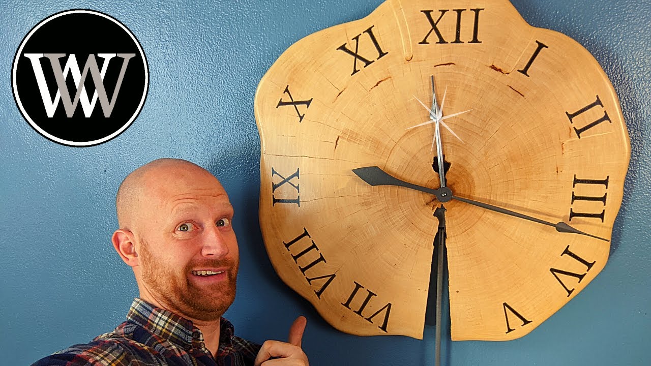 Making a Cookie Clock Hard Maple