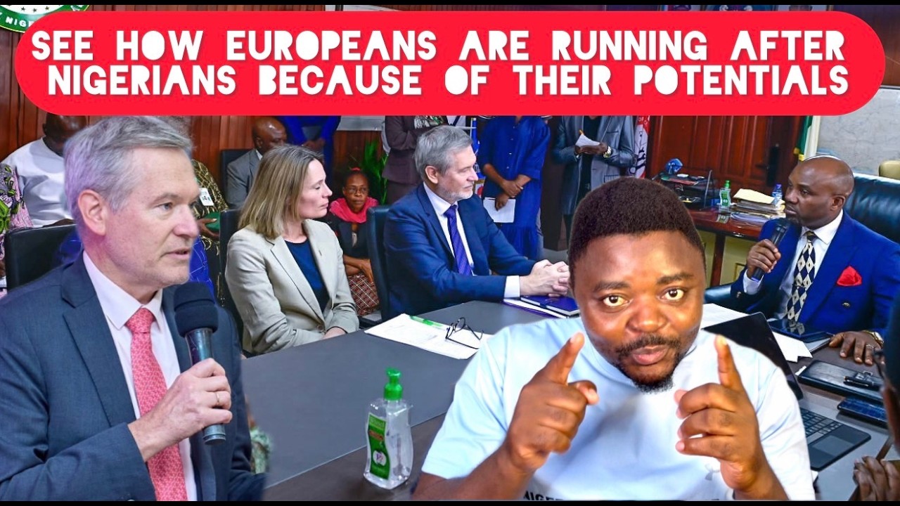 Посмотрите, как европейцы стремятся заполучить нигерийцев, потому что у Нигерии огромный потенциал.