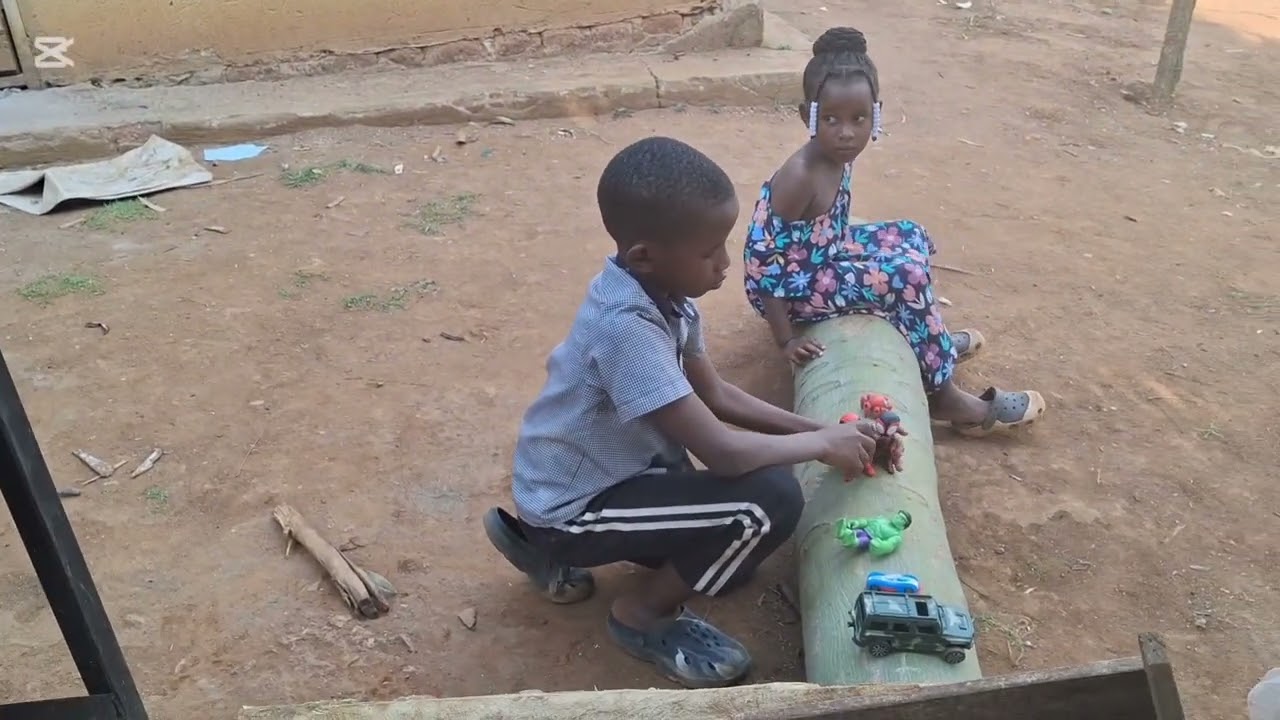 Simple Village Days With My Kids #everydayactivities #villagelife#uganda  #viral #trending 