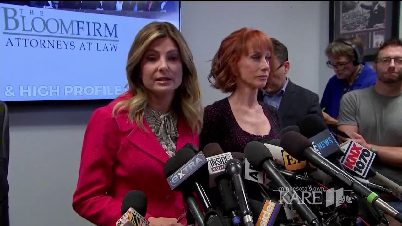 Kathy Griffin says she's receiving death threats
