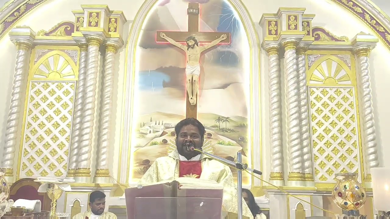 @fr.mariadassac3075 గురుత్వ వార్షికోత్సవ కృతజ్ఞత దివ్య పూజా బలి #sfxcglp 