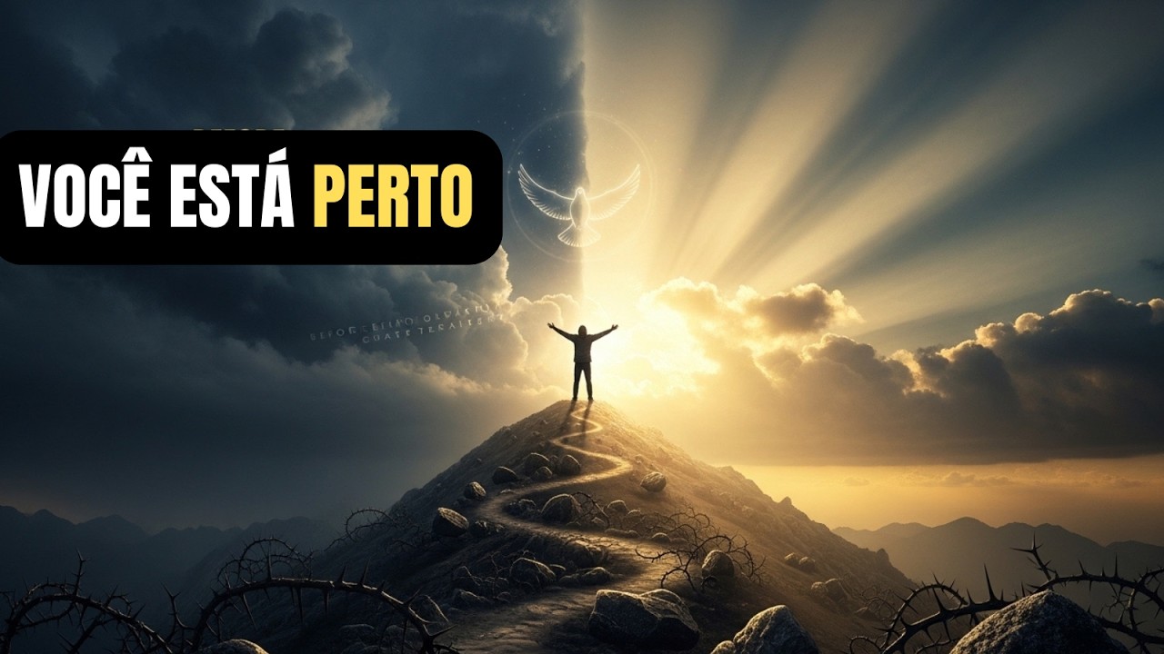Se Está Difícil Agora… É Porque Você Está Perto
