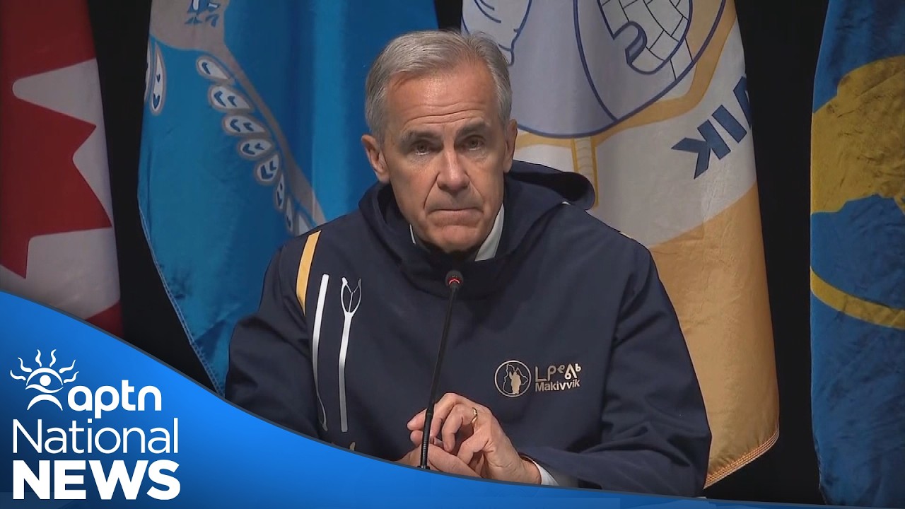 Premier Mark Carney pierwszym premierem od prawie dw&oacute;ch dekad, kt&oacute;ry odwiedził Kuujjuaq | APTN News