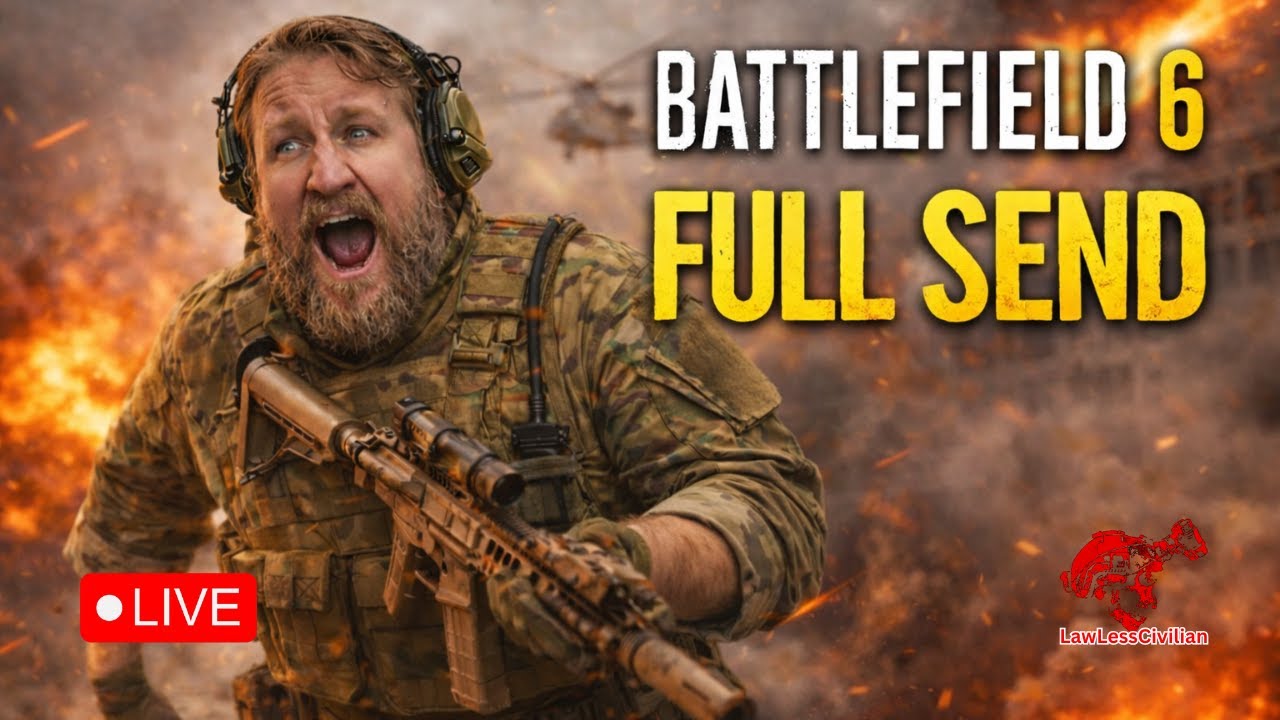🔴Battlefield 6 | RUNNING, SHOOTING, TACTICAL PANIC ENGAGED!!!