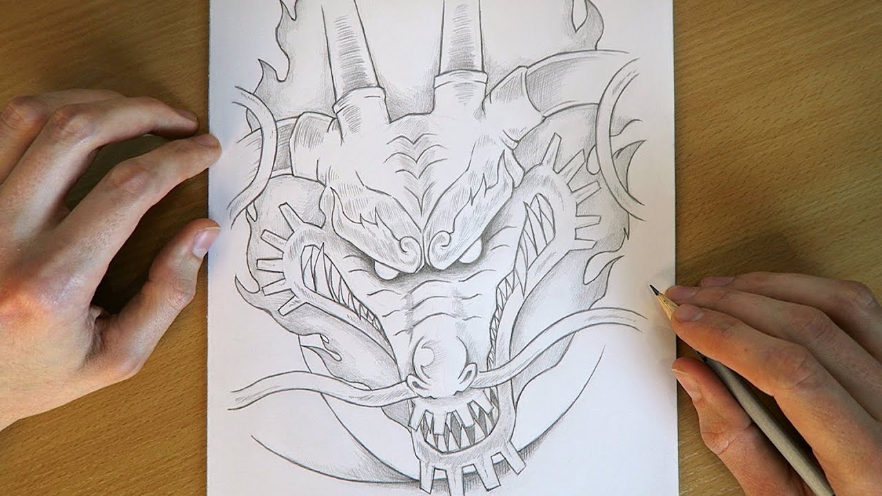 How to Draw Kaido - Flame Dragon Torch | One Piece | Anime Drawing Tutorial 🐉🔥