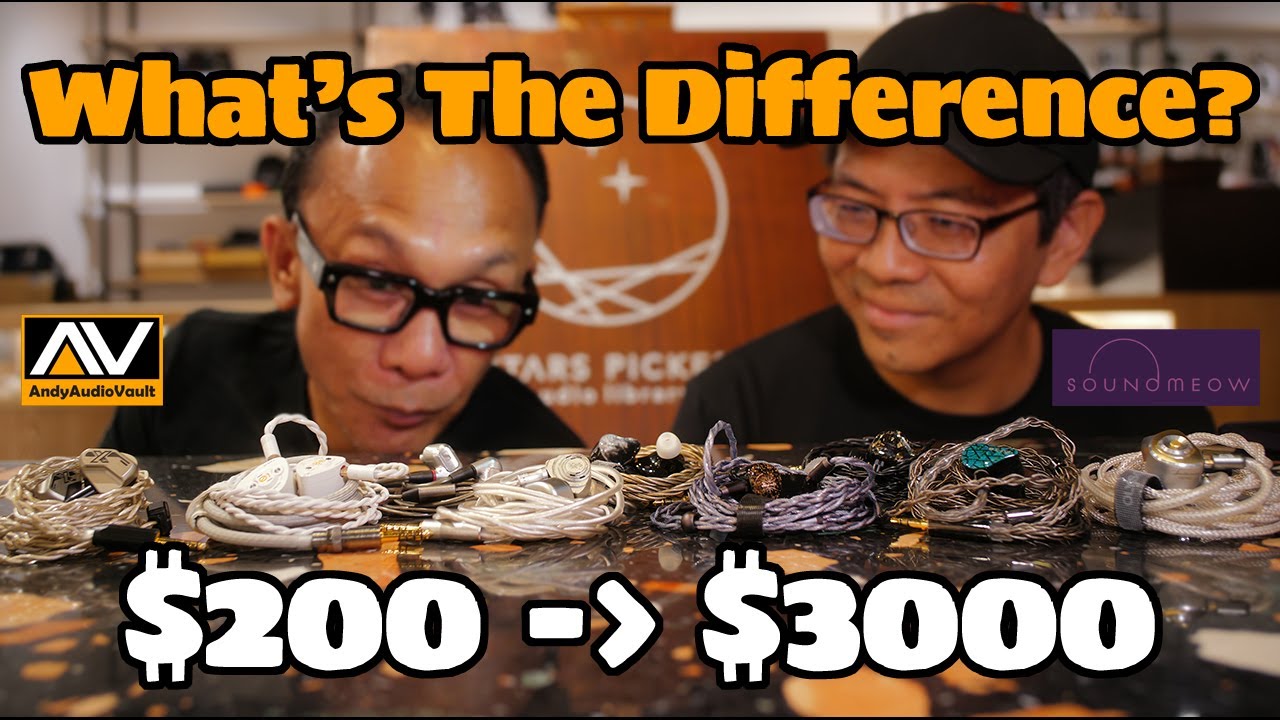 How Different? $200 to $3000 IEMs Compared!