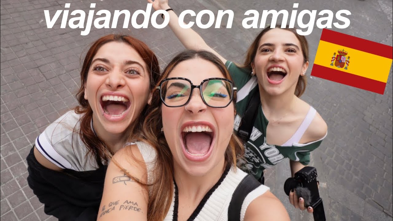 VIAJAR CON AMIGAS PUEDE SER MUY INTENSO *susi mug, britney y buli en Madrid*