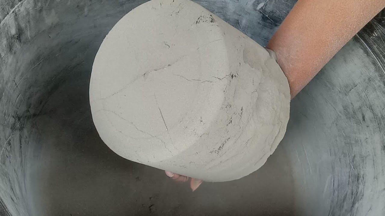 Pure cement big blocks super soft silky smooth 🤤 melting crumbling 😍|satisfying video|Asmr puppys