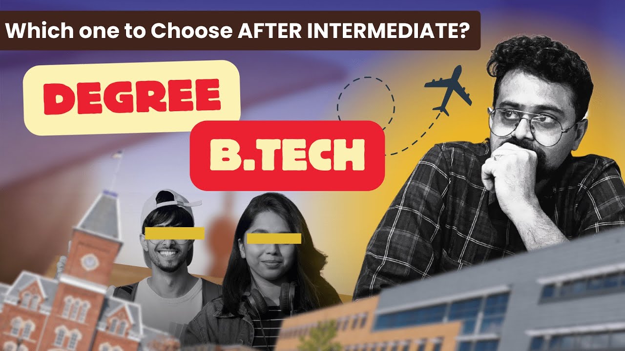 Degree vs. B.Tech: Which One to Choose After Intermediate? | @Frontlinesmedia
