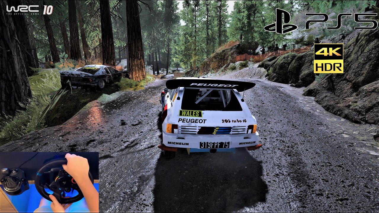 WRC 10 PS5 | World Record Run | Logitech G29