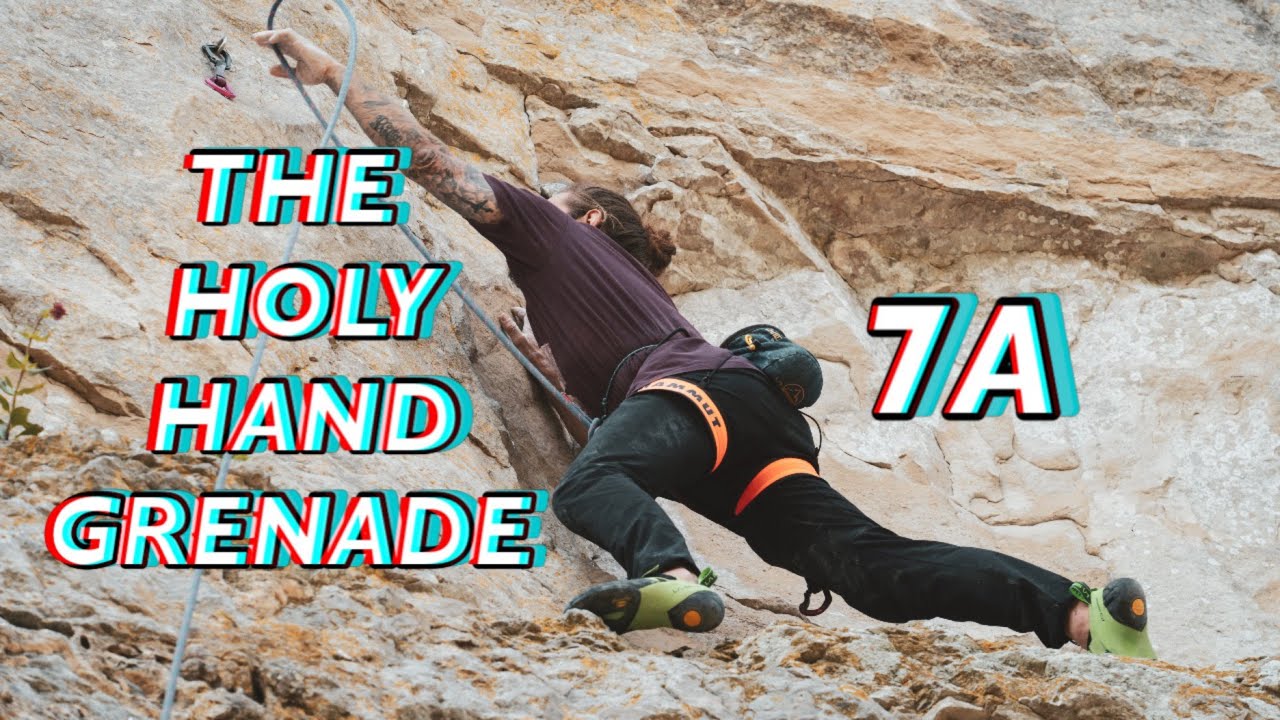 The Holy Hand Grenade 7a The Cuttings, Portland, Dorset ⭐⭐⭐