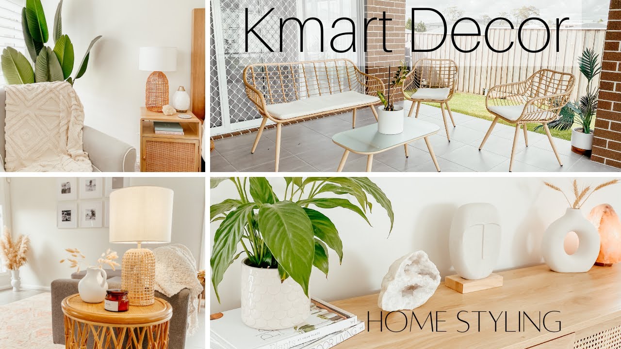 KMART DECOR HOME STYLING INSPIRATION | HOW I STYLE KMART DECOR #kmartaustralia #kmart