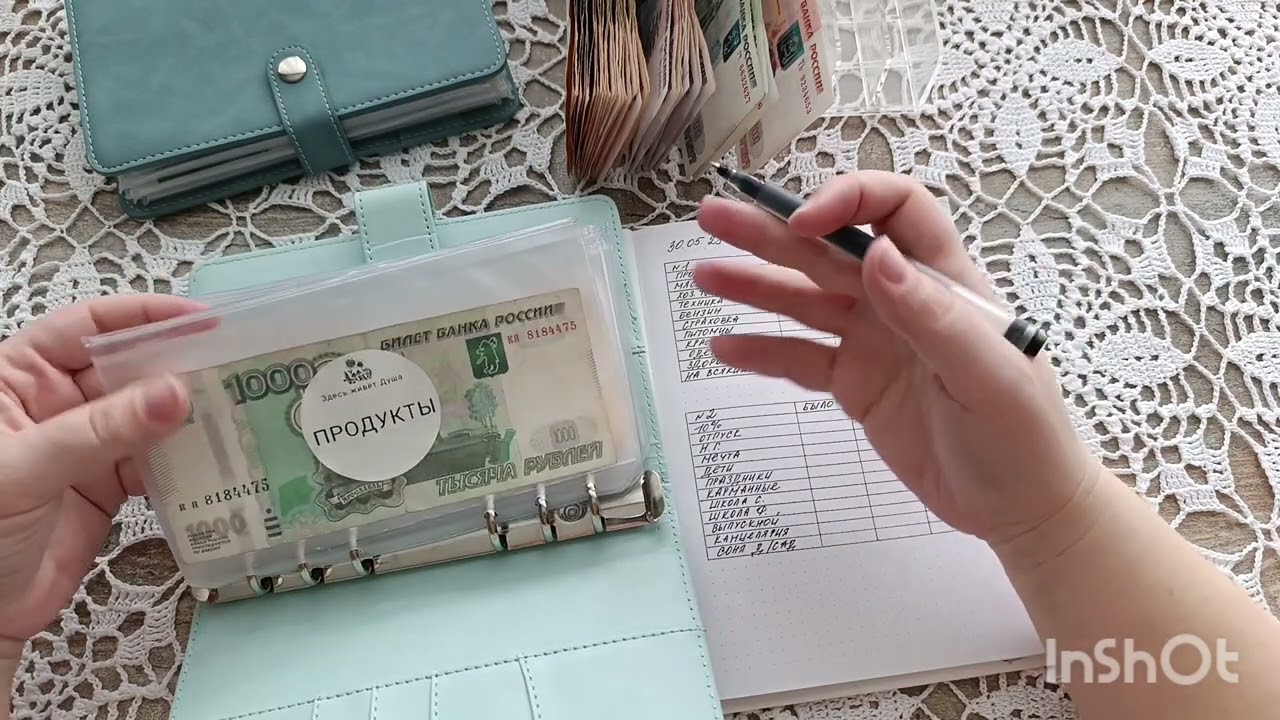 Распределение семейного бюджета | Май 2| Система денежных конвертов