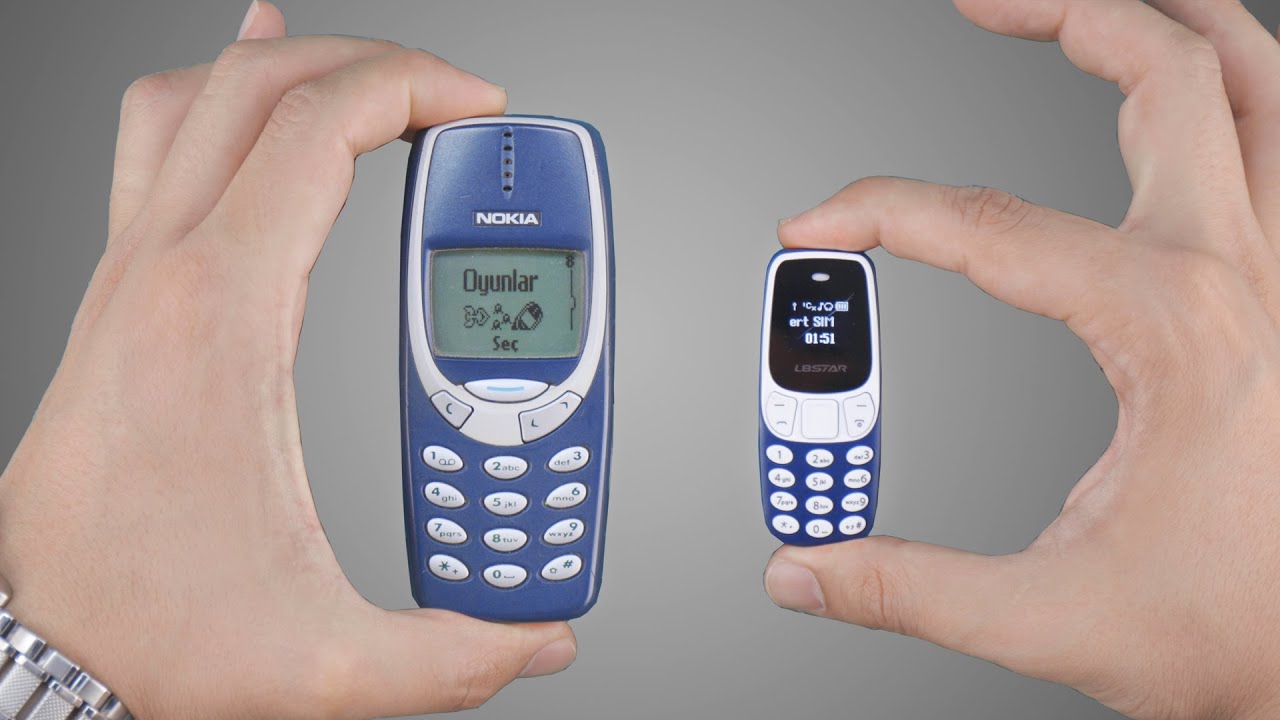 YAŞLILARA SAYGI ve DÜNYANIN EN KÜÇÜK NOKIA 3310'U!