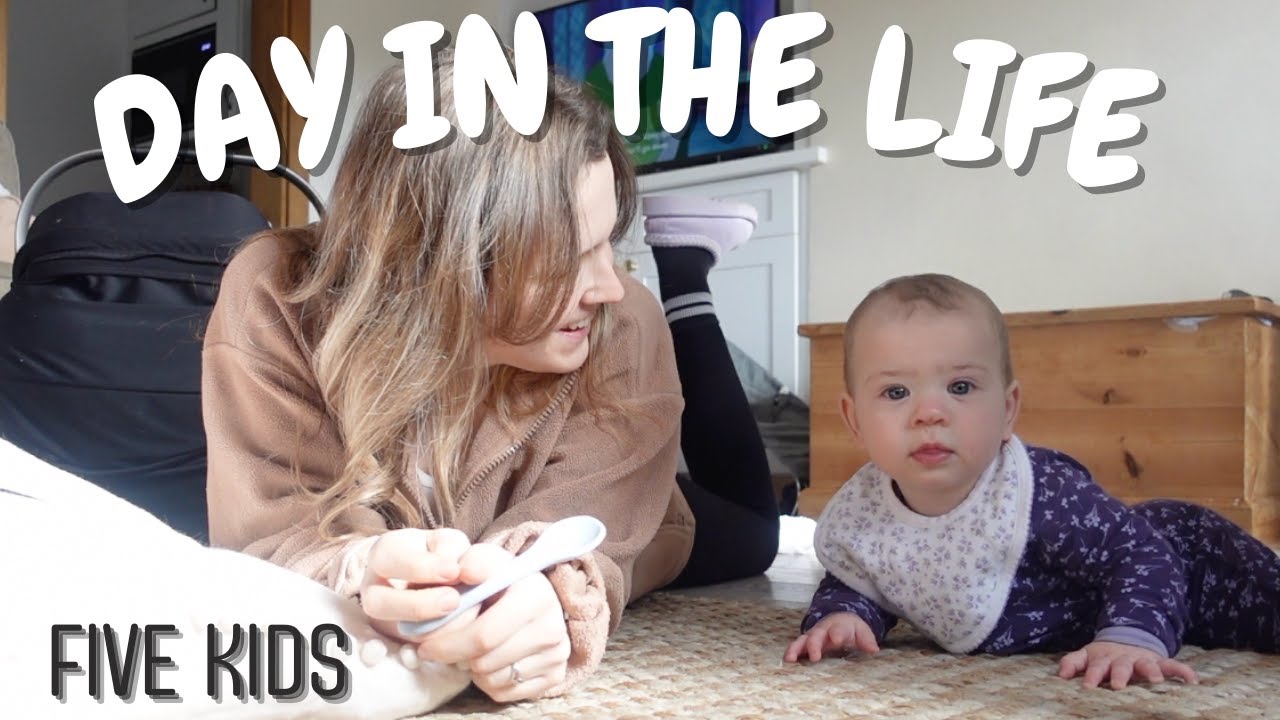 STAY AT HOME MUM DAY IN THE LIFE 5 KIDS| Family of seven