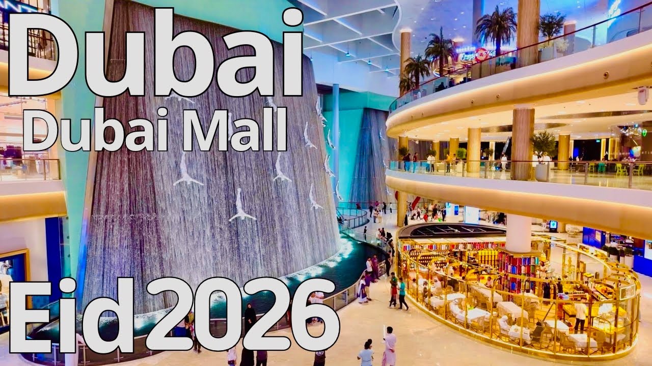 Dubai 🇦🇪 City Centre, Dubai Mall Walking Tour Eid 2026