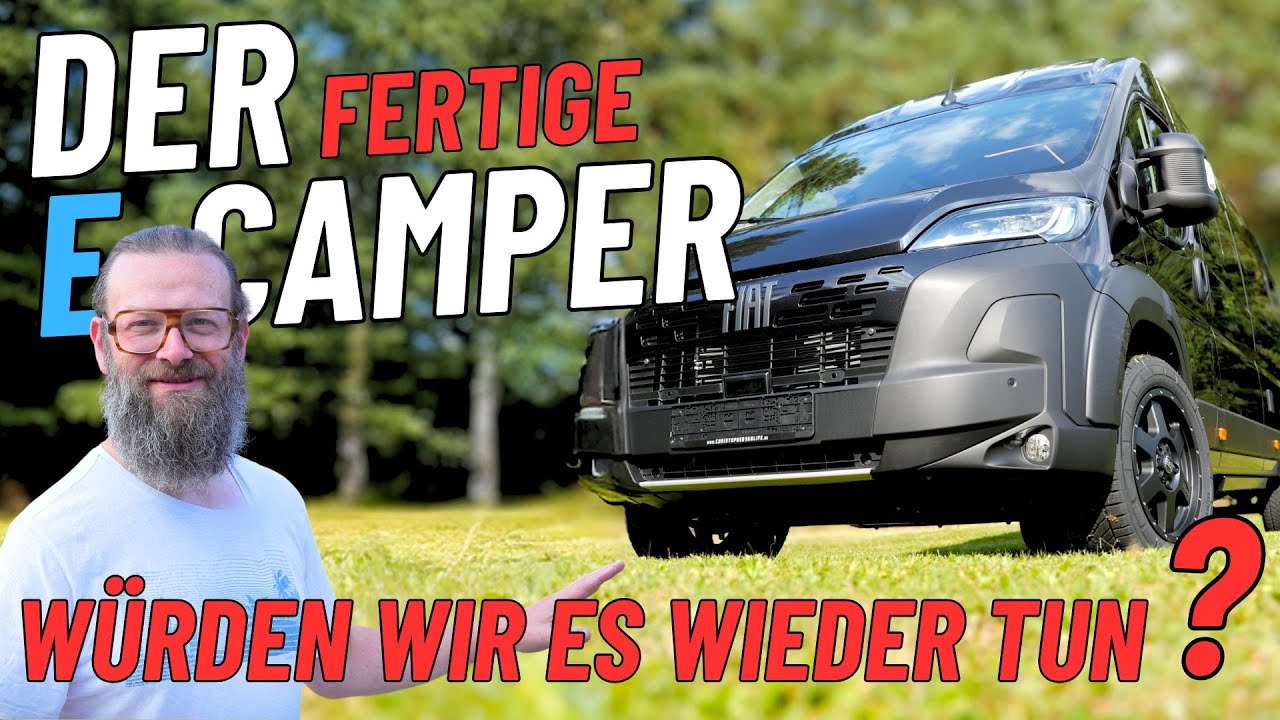 Der ERSTE vollelektrische Ducato Camper  #ECamper #Campervan ##CamperAusbau #ElektrischerCamper