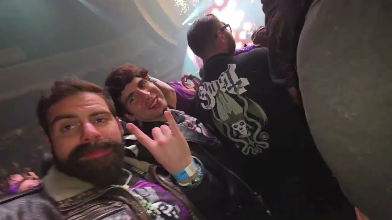 Anaheim show  GHOST from the PIT, + BONUS tribute to my kitty Buttercup, died that day, me sad.     