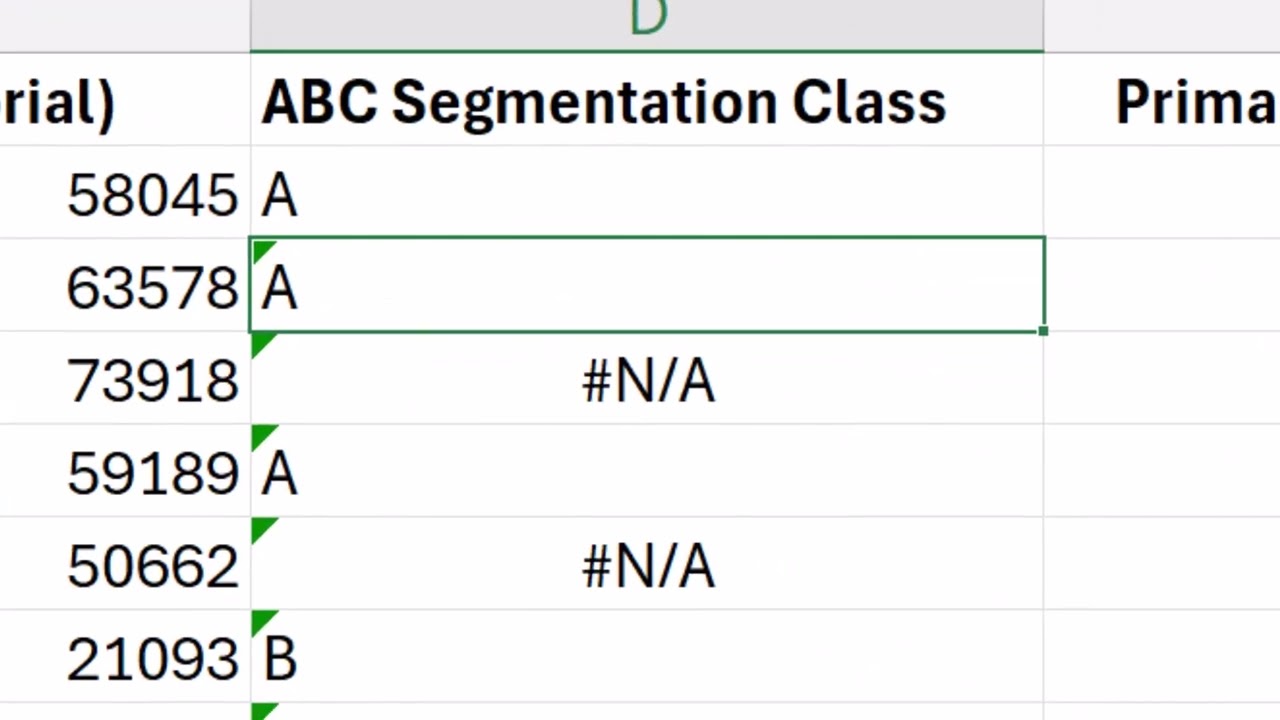 Excel lookup formula assignment for AGEC 3323