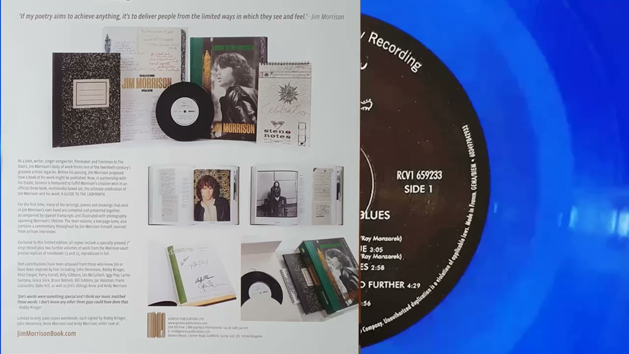The Doors - Paris Blues_Vinyl_2022_Side 1_(((Stereo)))
