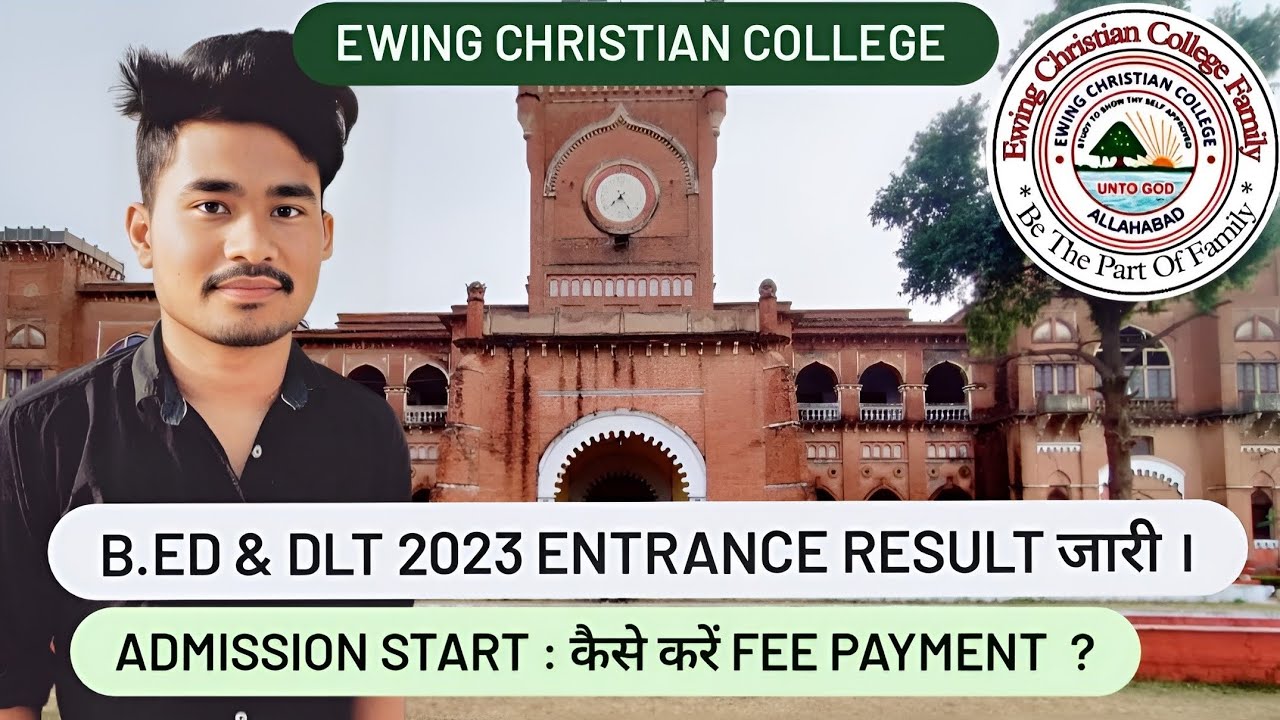 ECC B.Ed Admission | ECC DLT Admission | ECC B.Ed DLT Result | B.Ed Fee Payment