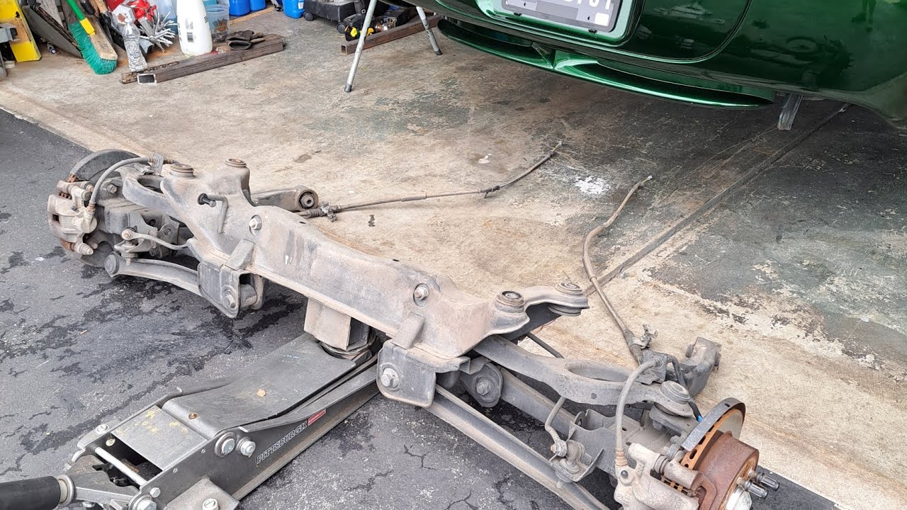 Переделка Mitsubishi 3000GT с переднего привода на полный привод. Часть 3: разборка. #3000gt #mit...