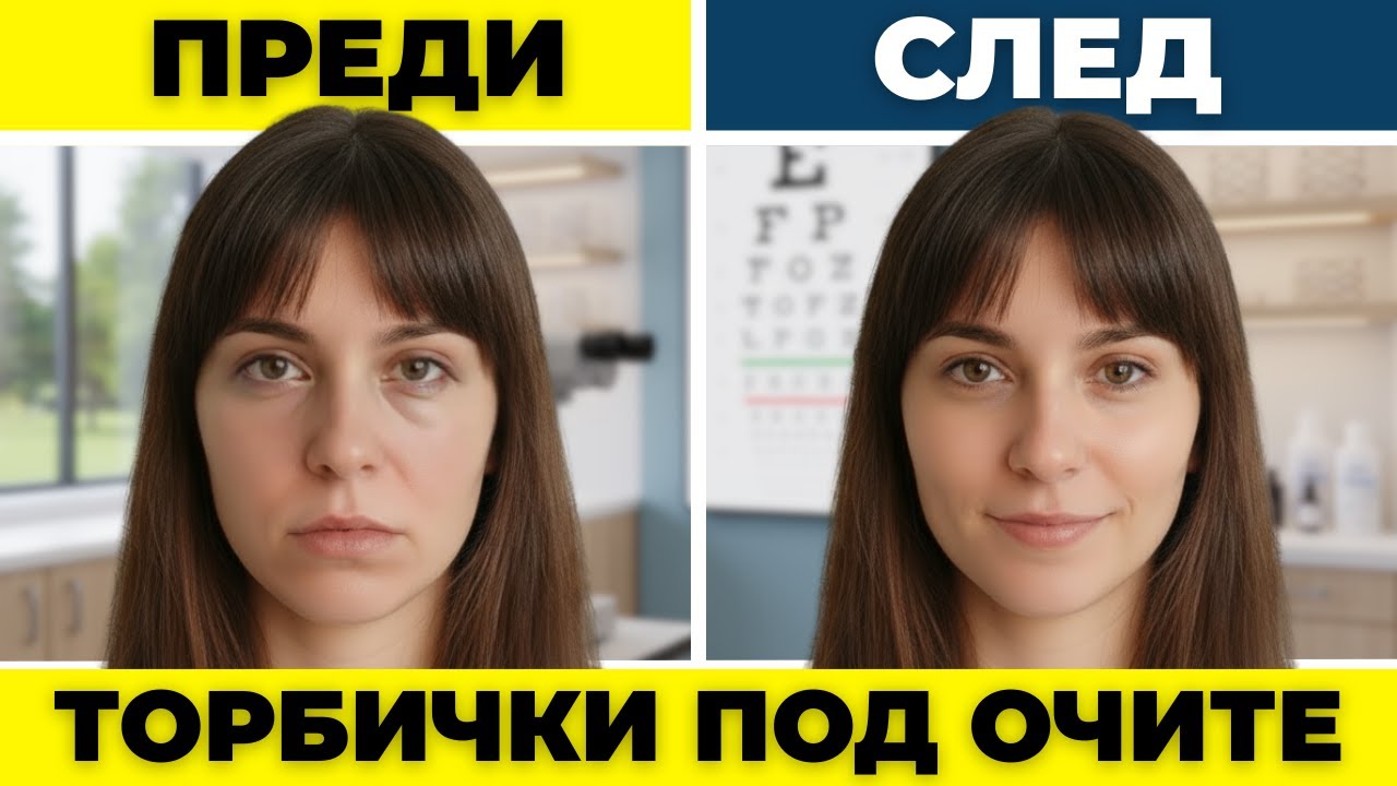 Торбички под очите? Как да ги премахнем?