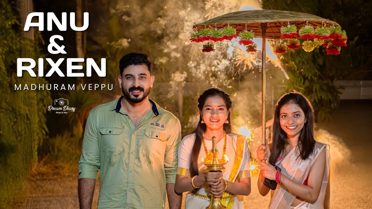 Anu & Rixen | Madhuram Veppu Highlights | A Celebration of Love & Tradition ✨
