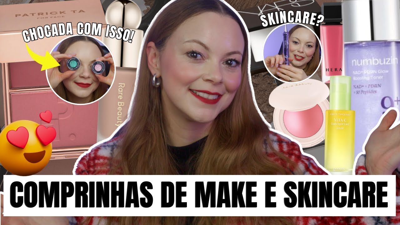 Comprinhas de MAQUIAGEM & SKINCARE na BLACK FRIDAY 2025