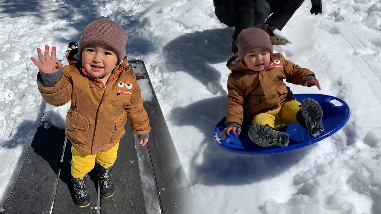Taika's First Snow Adventure!