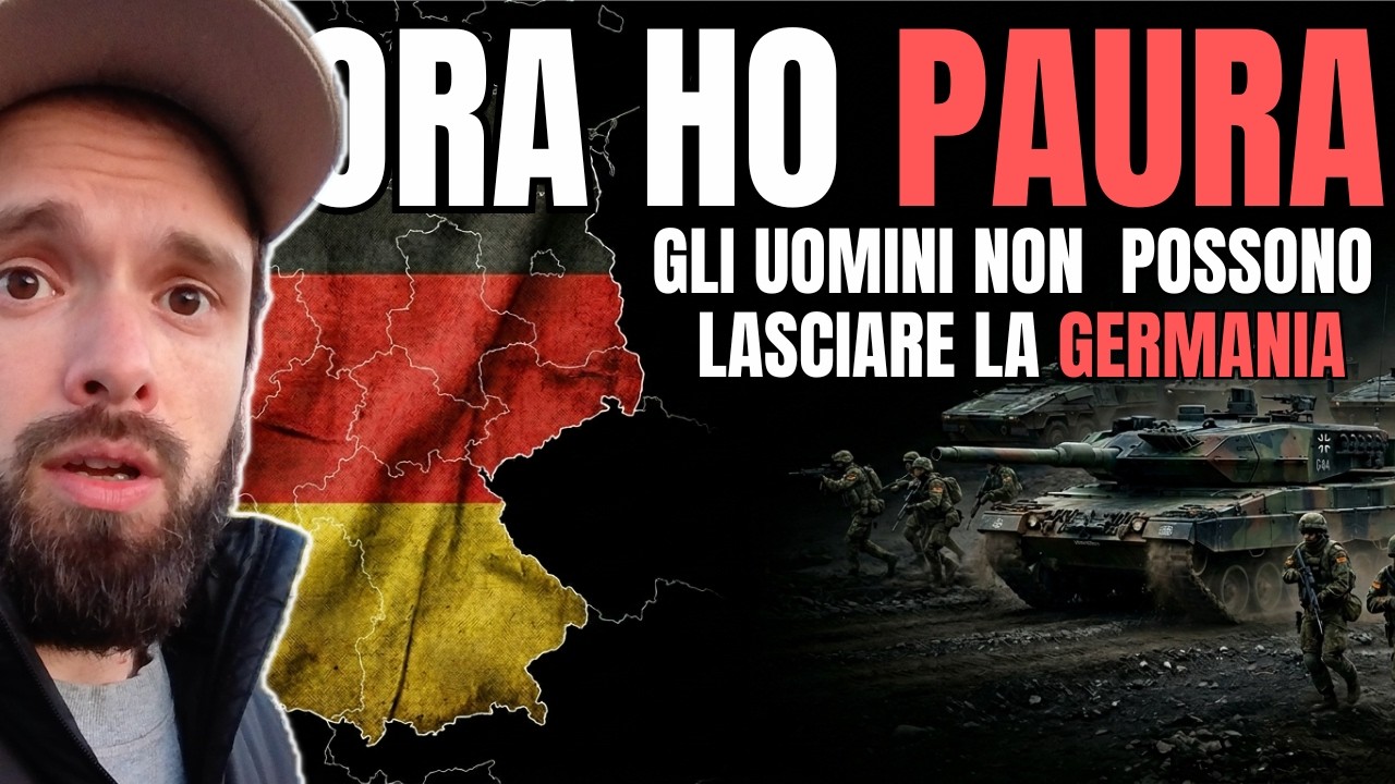 Germania: Gli uomini non possono lasciare il paese