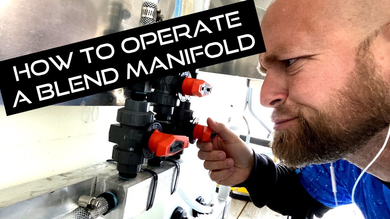 How To Operate A Blend Manifold | Soft Wash System