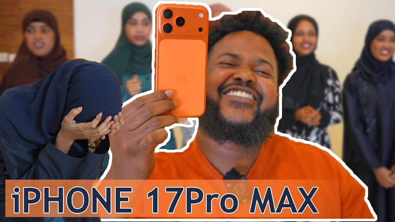 IPHONE 17 PRO MAX KU GUULEYSO WAY AAMINI WAYSAY